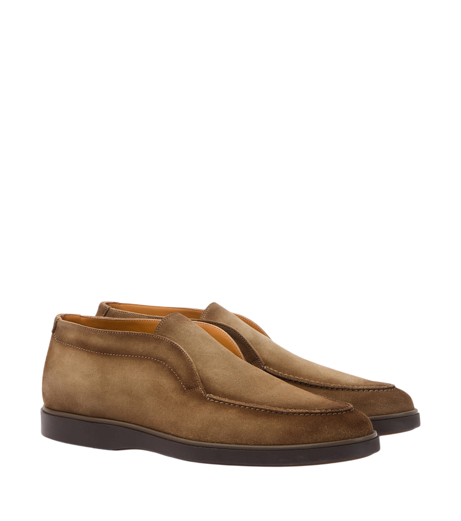 Magnanni Loda suede slip-on shoes