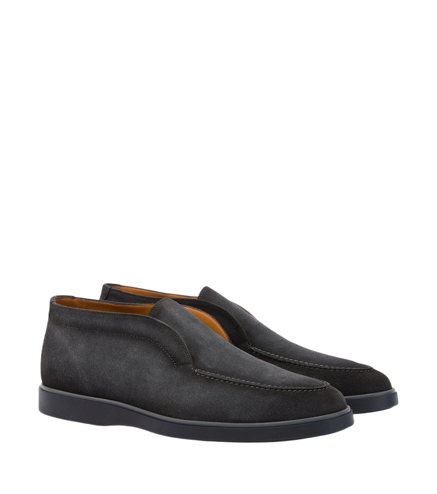 Magnanni Loda suede slip-on shoes