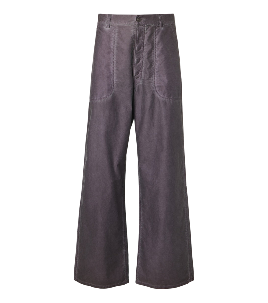 Maison Margiela Cotton wide-leg pants