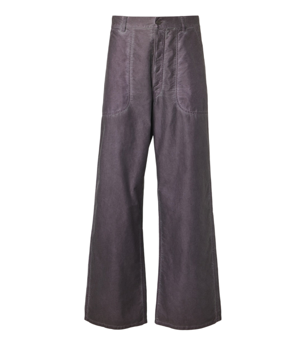 Maison Margiela Cotton wide-leg pants
