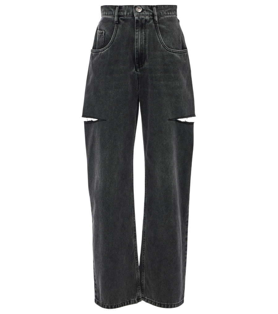 Jean large à découpes Maison Margiela