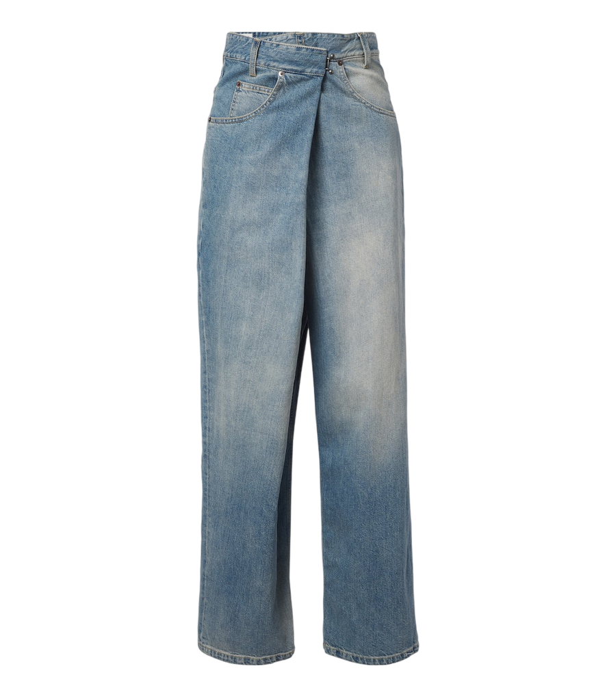 Maison Margiela Faded wide-leg jeans