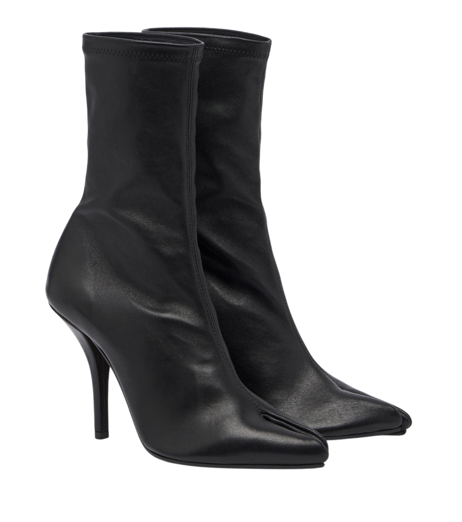 Maison Margiela Tabi Claw leather ankle boots