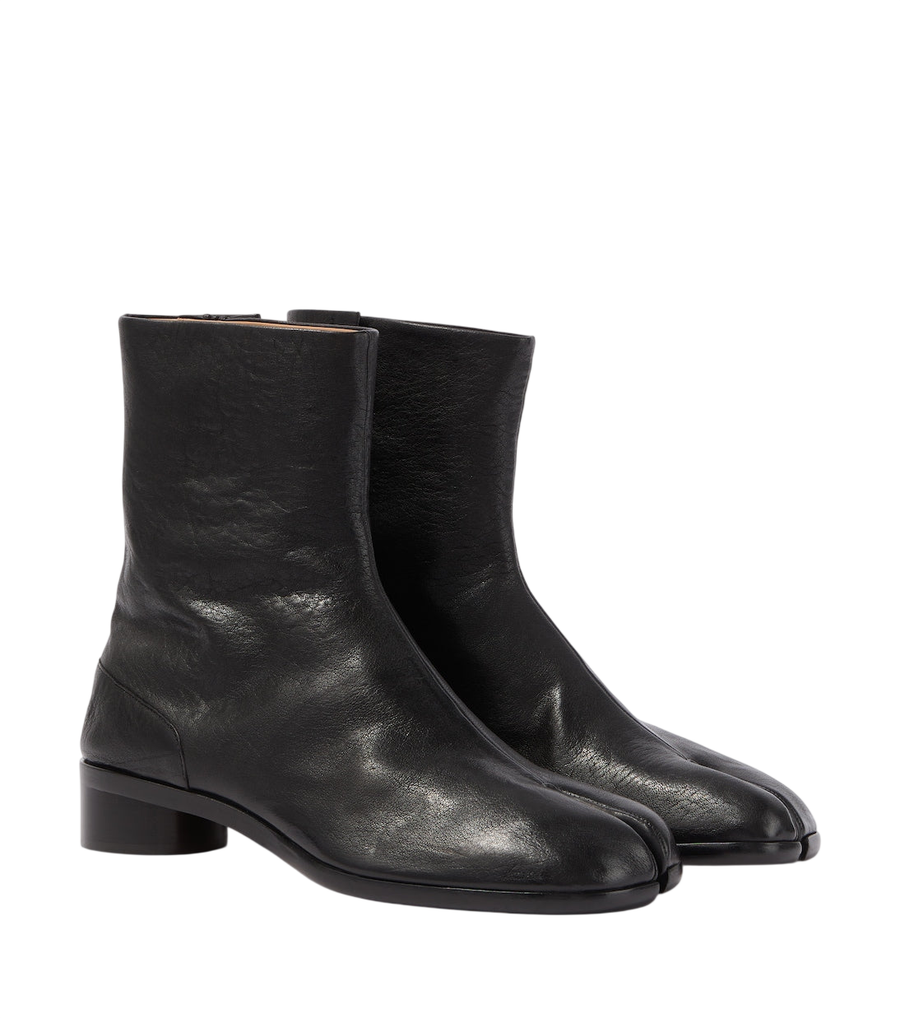 Maison Margiela Tabi leather ankle boots