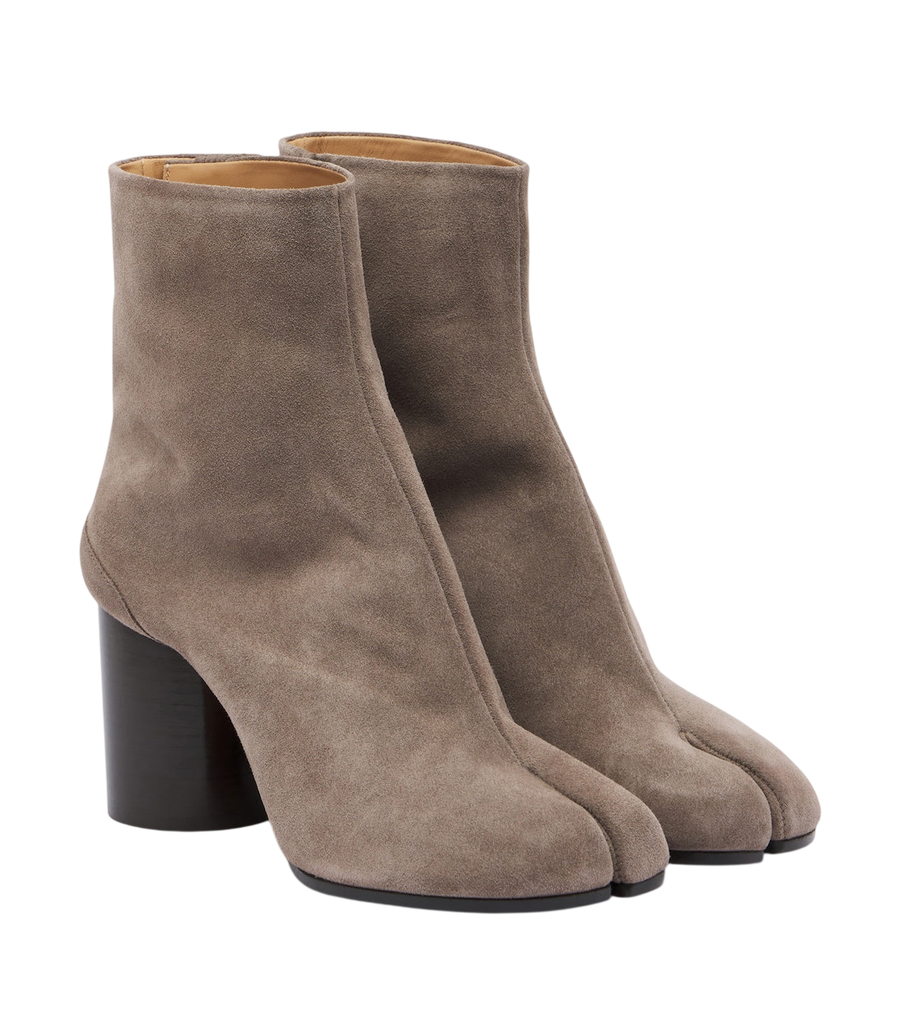 Maison Margiela Tabi suede ankle boots