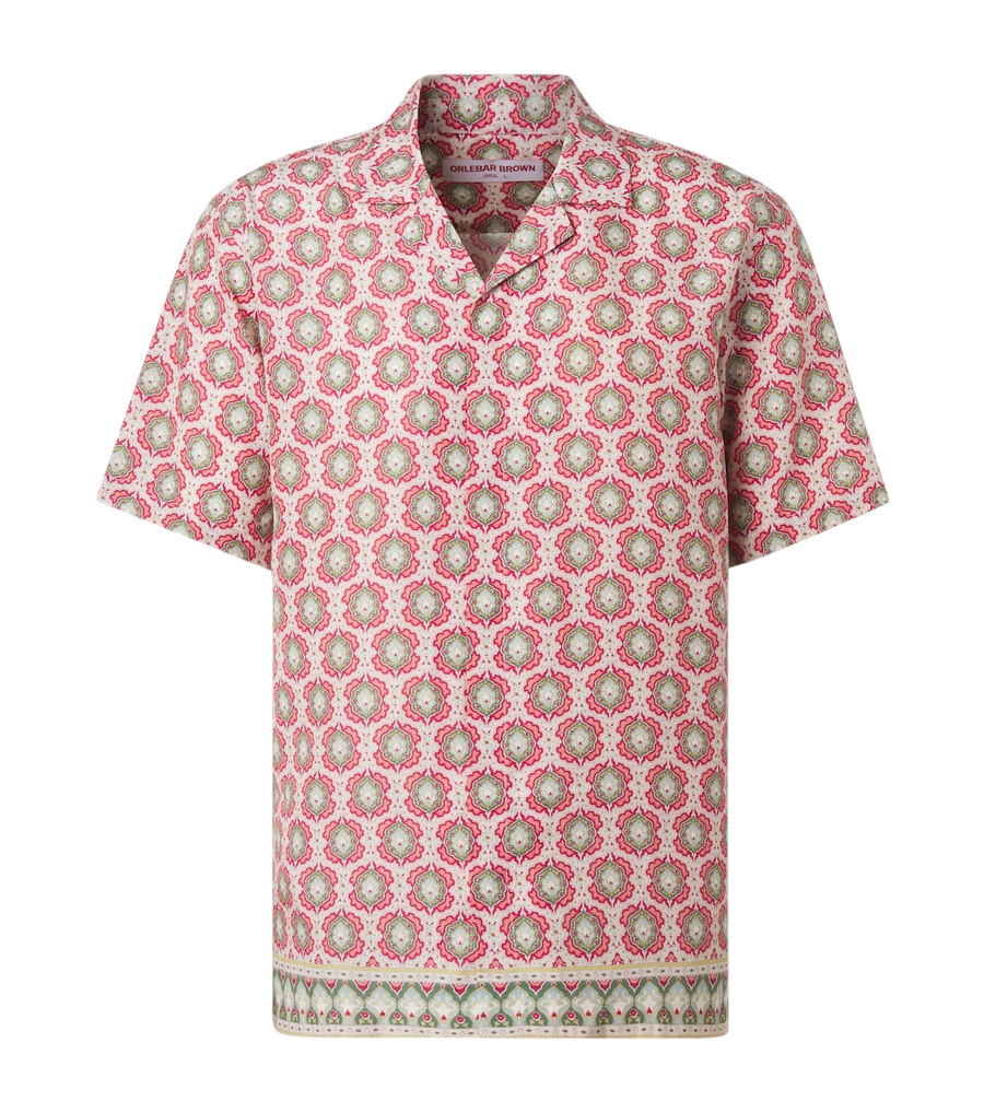 Orlebar Brown Maitan printed shirt