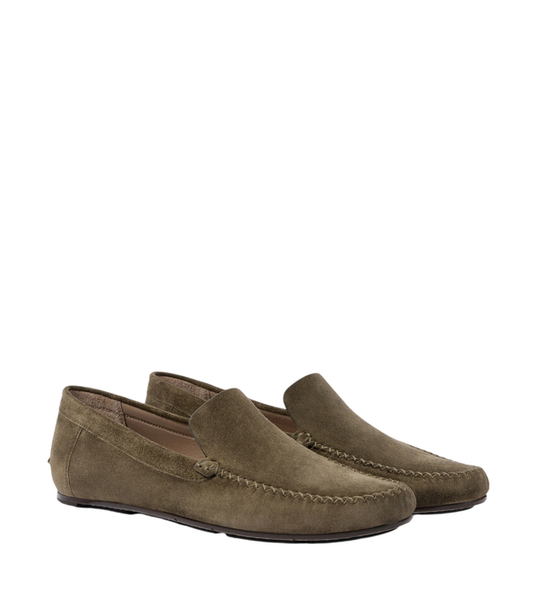 Manolo Blahnik Alder suede loafers