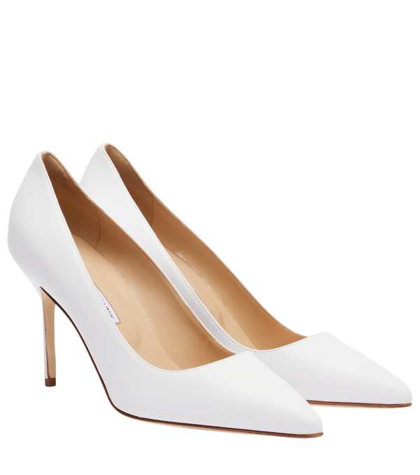 Manolo Blahnik BB 90 décolleté in pelle