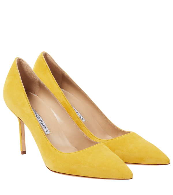 Zapatos de salón Manolo Blahnik BB 90 de ante