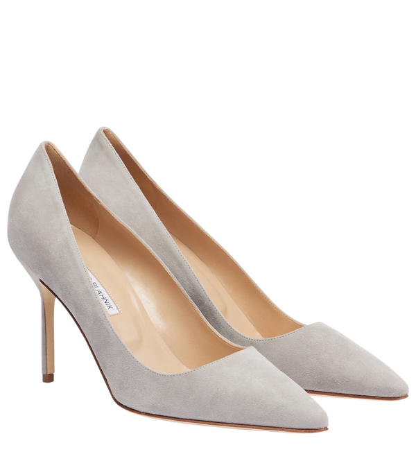 Zapatos de salón Manolo Blahnik BB 90 de ante