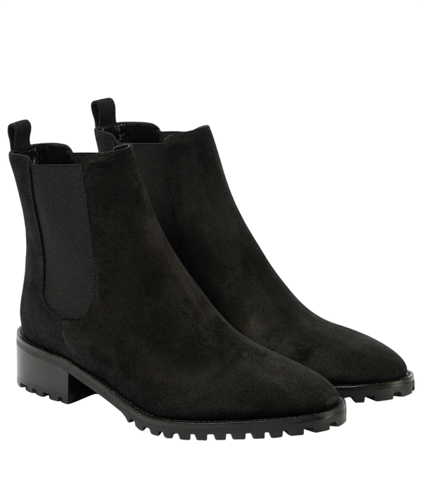 Manolo Blahnik Chelata suede Chelsea boots