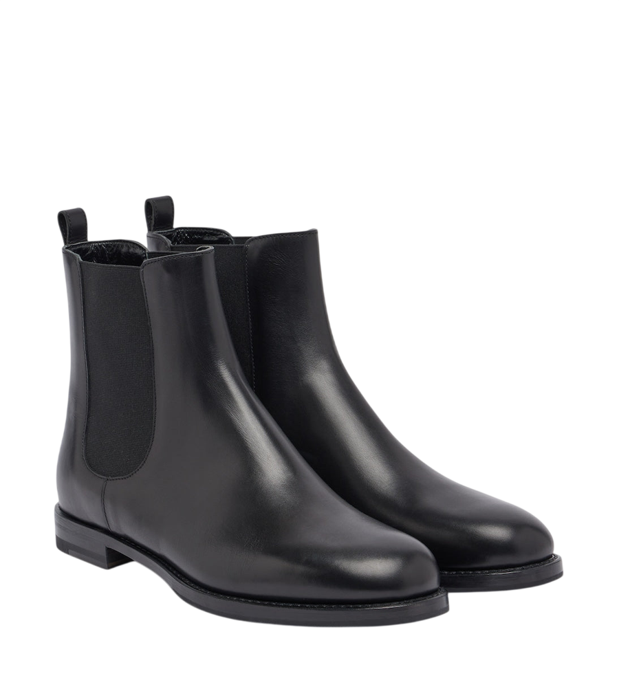 Manolo Blahnik Chelsa leather Chelsea boots