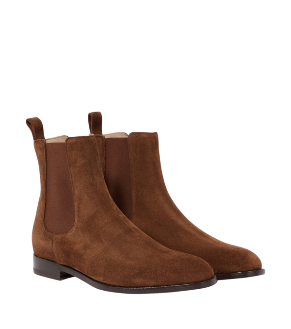 Manolo Blahnik Delsa suede Chelsea boots