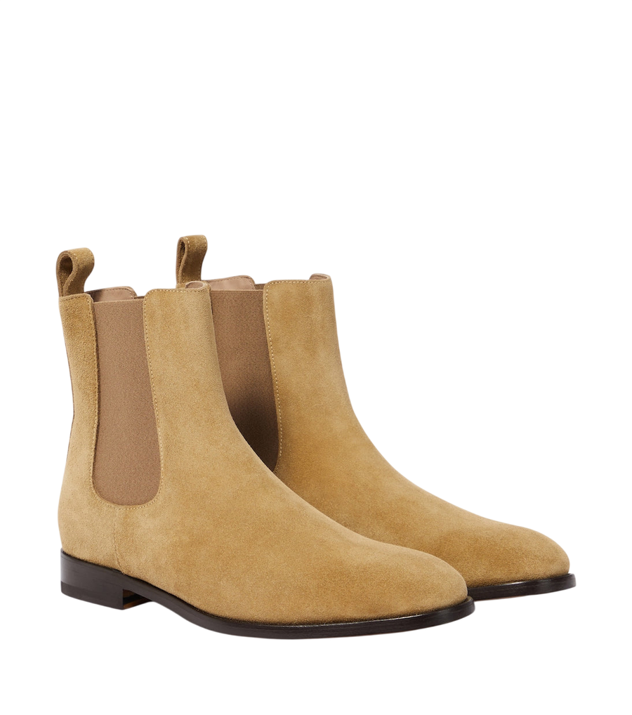 Manolo Blahnik Delsa suede Chelsea boots