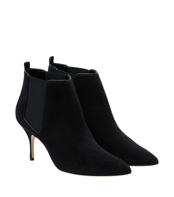 Manolo Blahnik Dildi suede ankle boots
