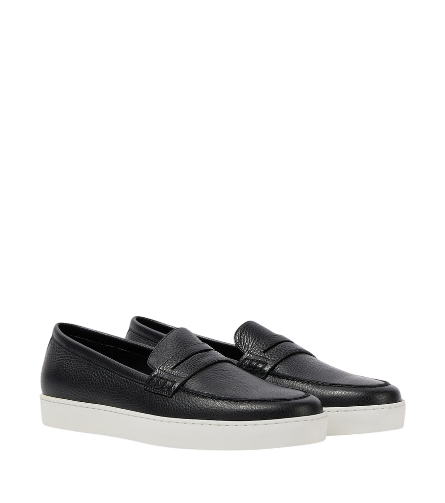 Manolo Blahnik Ellis leather loafers