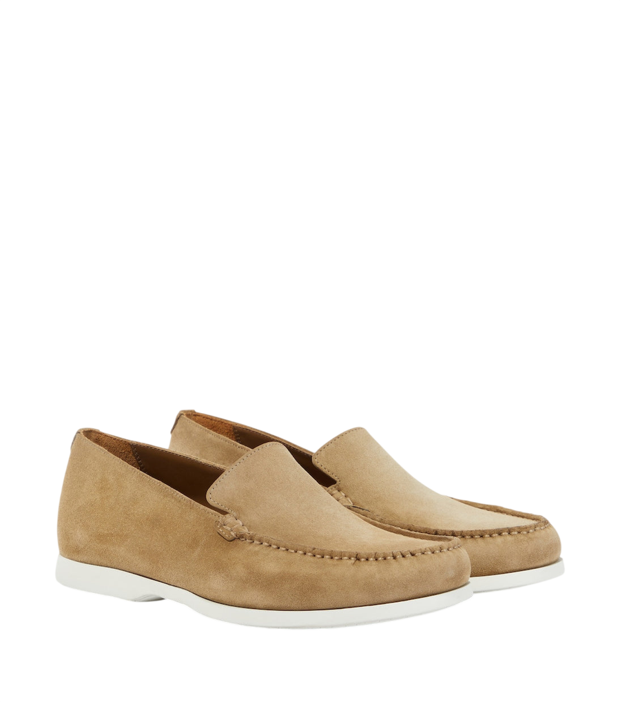 Manolo Blahnik Monaco suede loafers