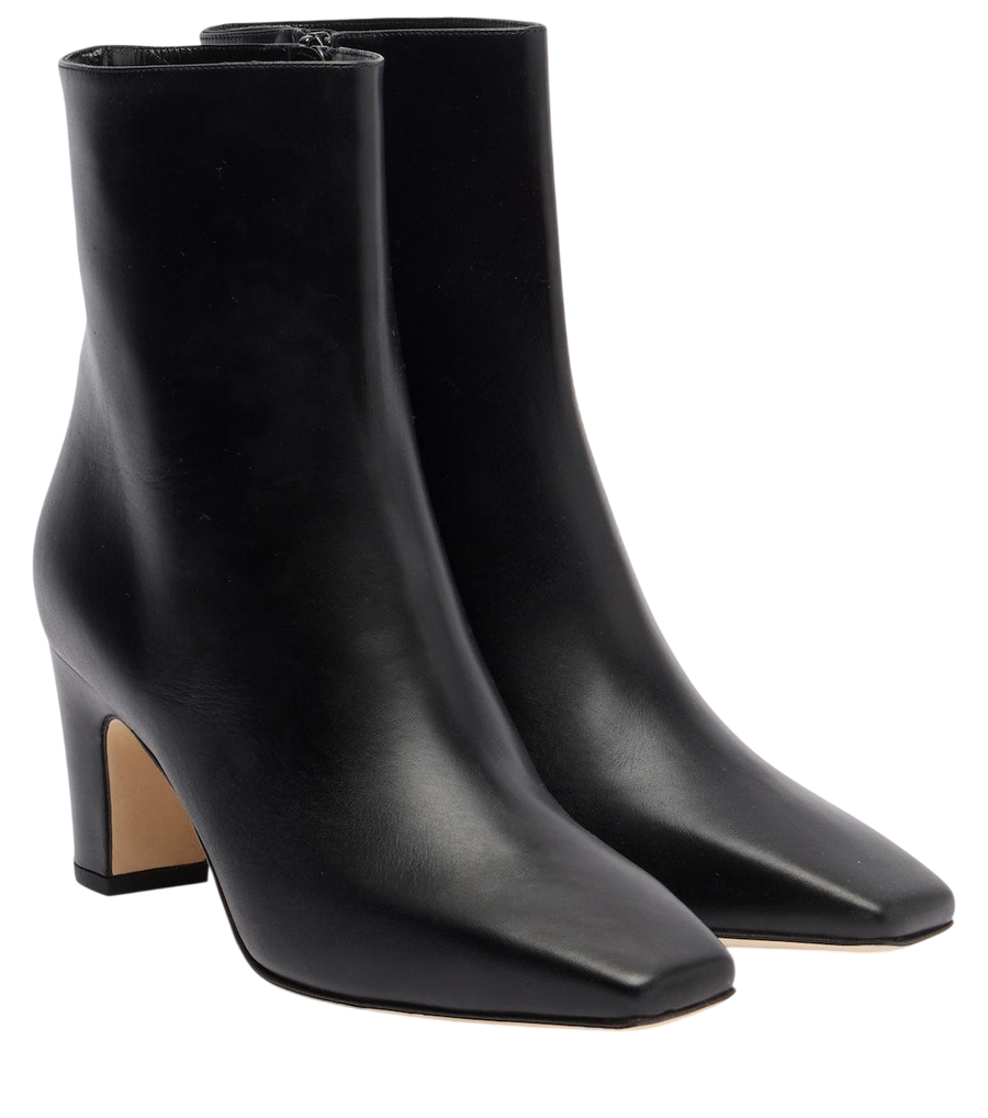 Manolo Blahnik Ofaralo leather ankle boots