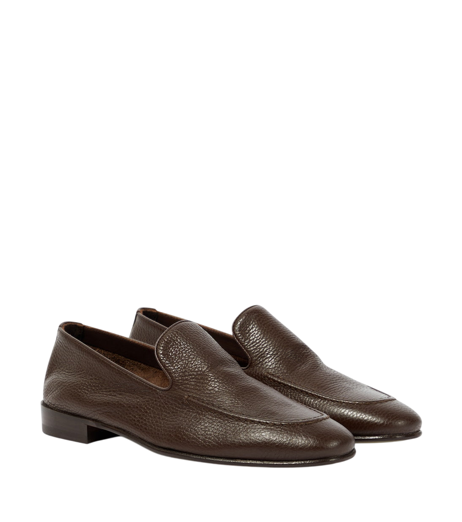 Manolo Blahnik Truro leather loafers