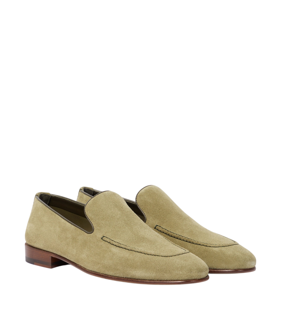 Manolo Blahnik Truro suede loafers