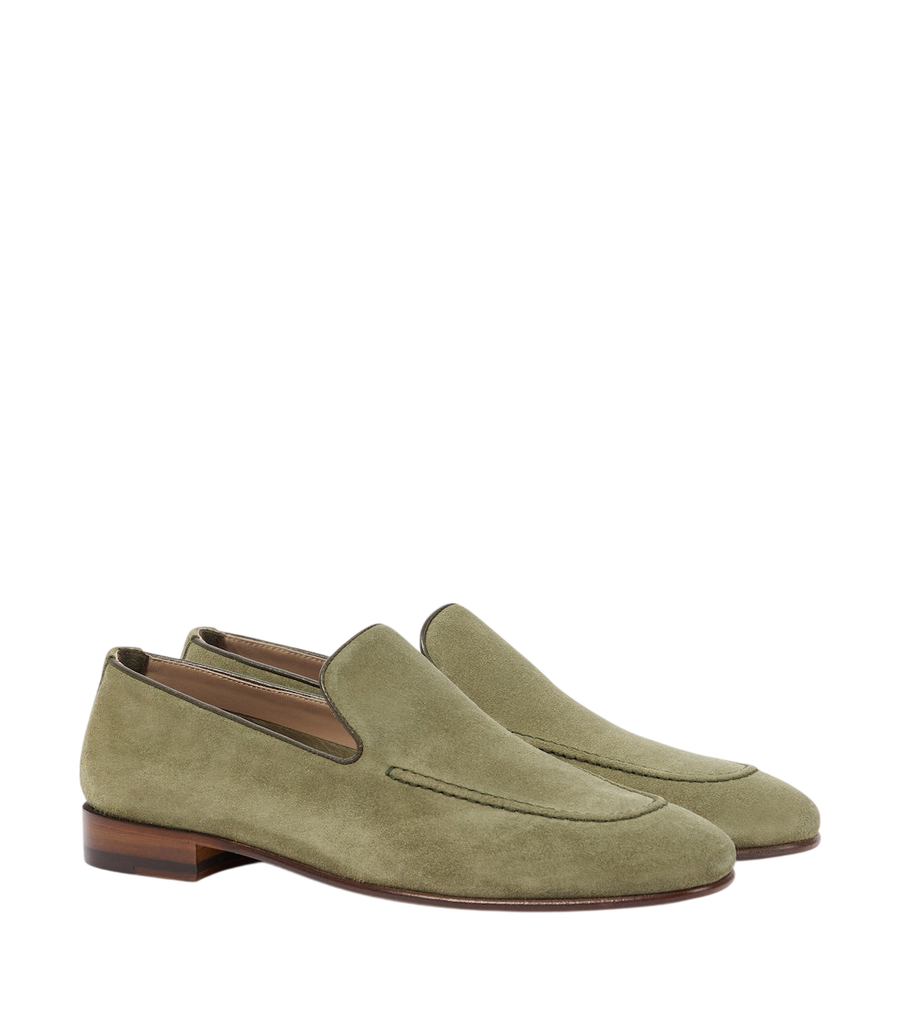 Manolo Blahnik Truro suede loafers