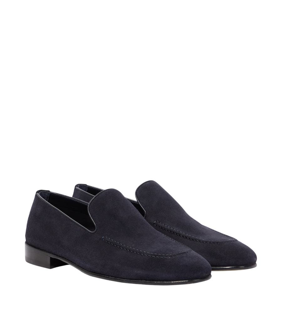Manolo Blahnik Truro suede loafers