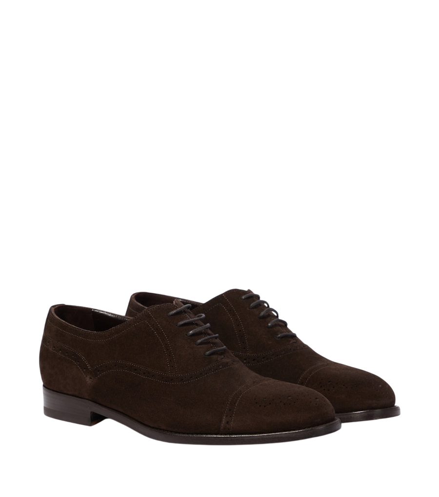 Manolo Blahnik Witney suede brogues