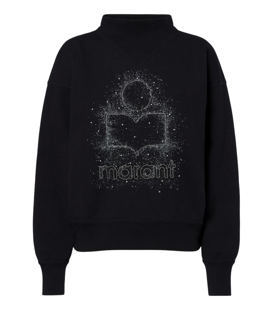 Sudadera Moby de mezcla de algodón con lentejuelas de Marant Etoile