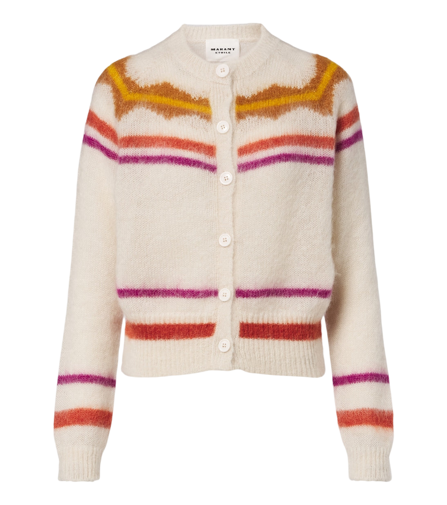 Marant Etoile Molly mohair and wool-blend cardigan