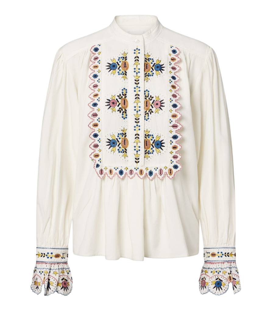 Marant Etoile Monique embroidered blouse