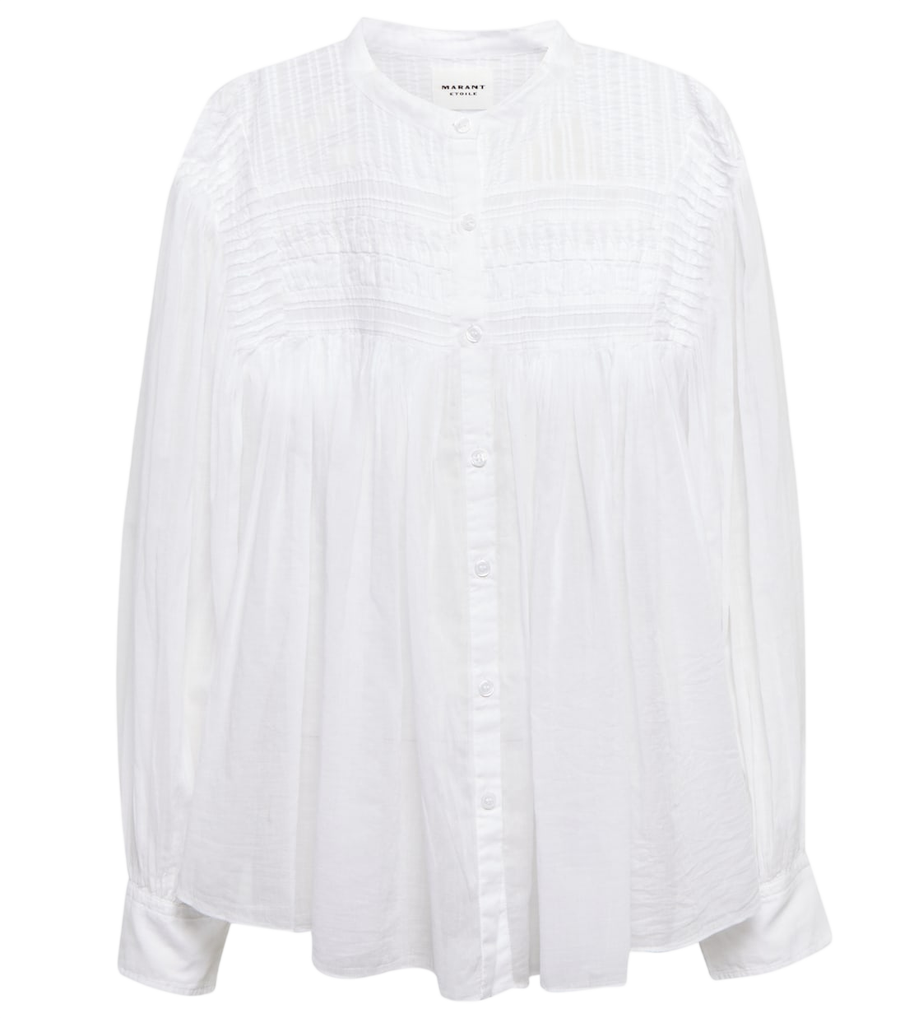 Blouse oversize en coton Plalia Marant Etoile