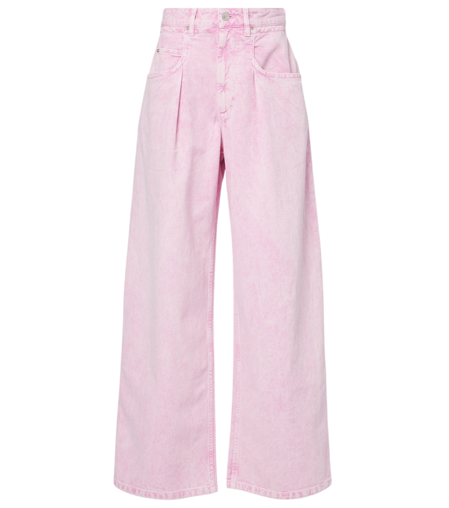 Jeans de tiro alto y pierna ancha Rachelle de Marant Etoile