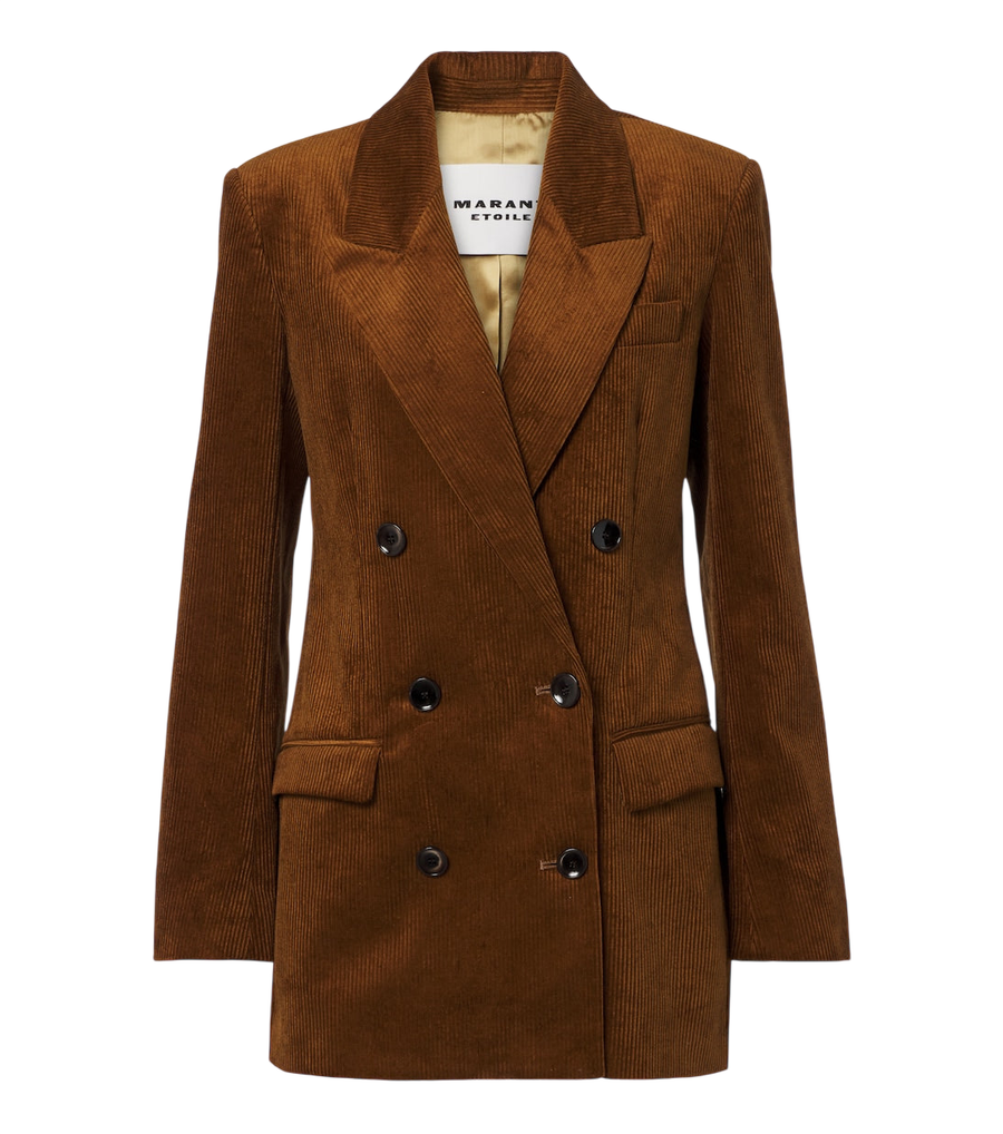 Marant Etoile Rasma cotton and linen corduroy blazer