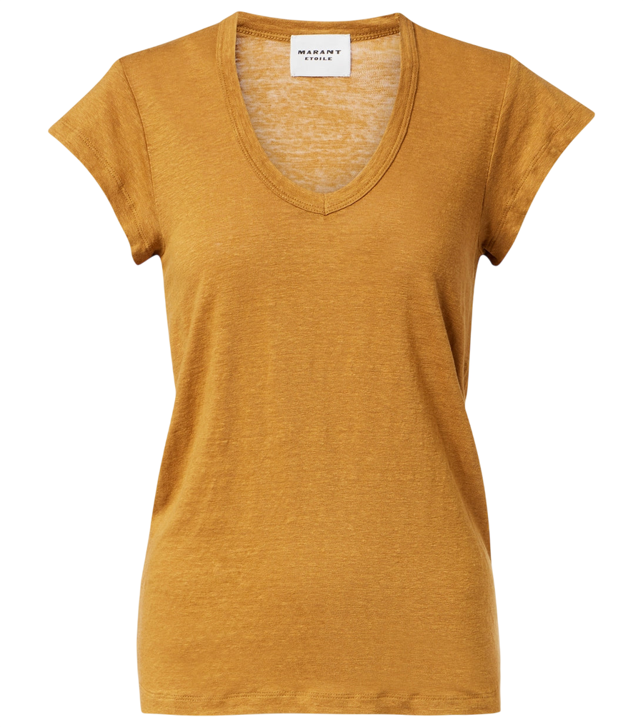 Camiseta de lino Zankou de Marant Etoile