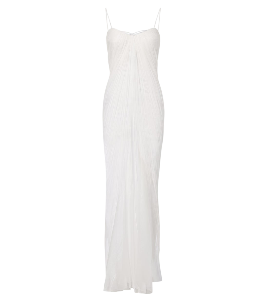 Maria Lucia Hohan Bridal Victoria silk muslin bustier gown