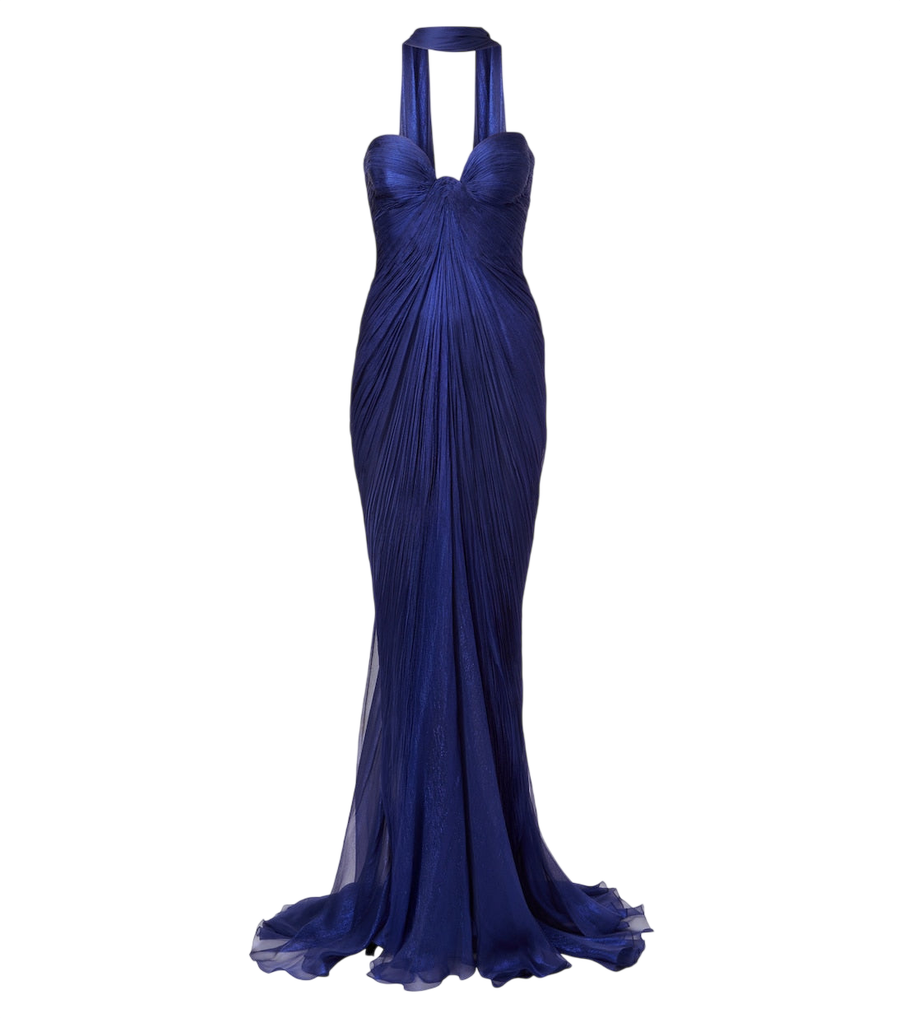 Maria Lucia Hohan Salima silk bustier gown