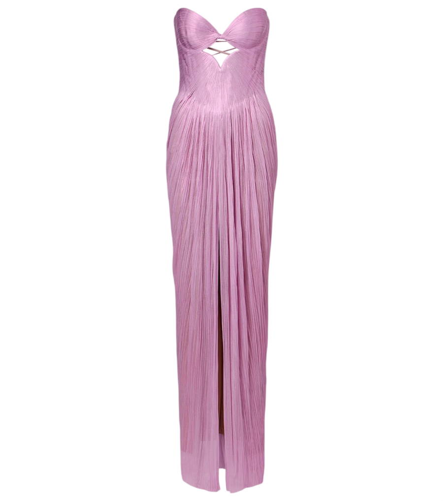 Maria Lucia Hohan Stephanie silk tulle bustier gown