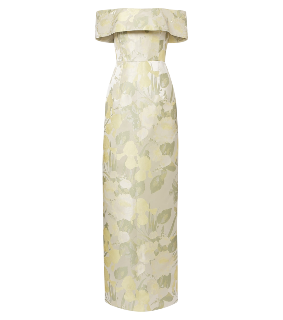 Markarian Clover floral gown