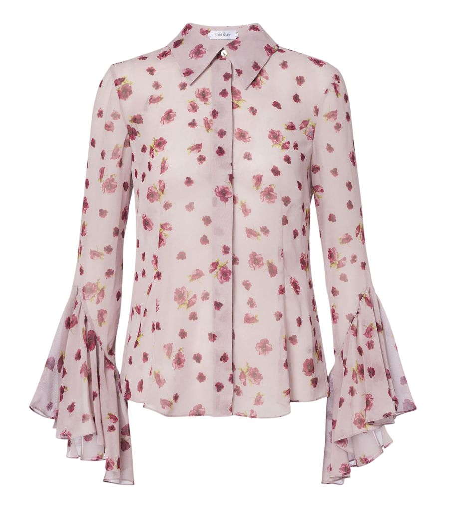 Camisa de gasa floral Wilma de Markarian