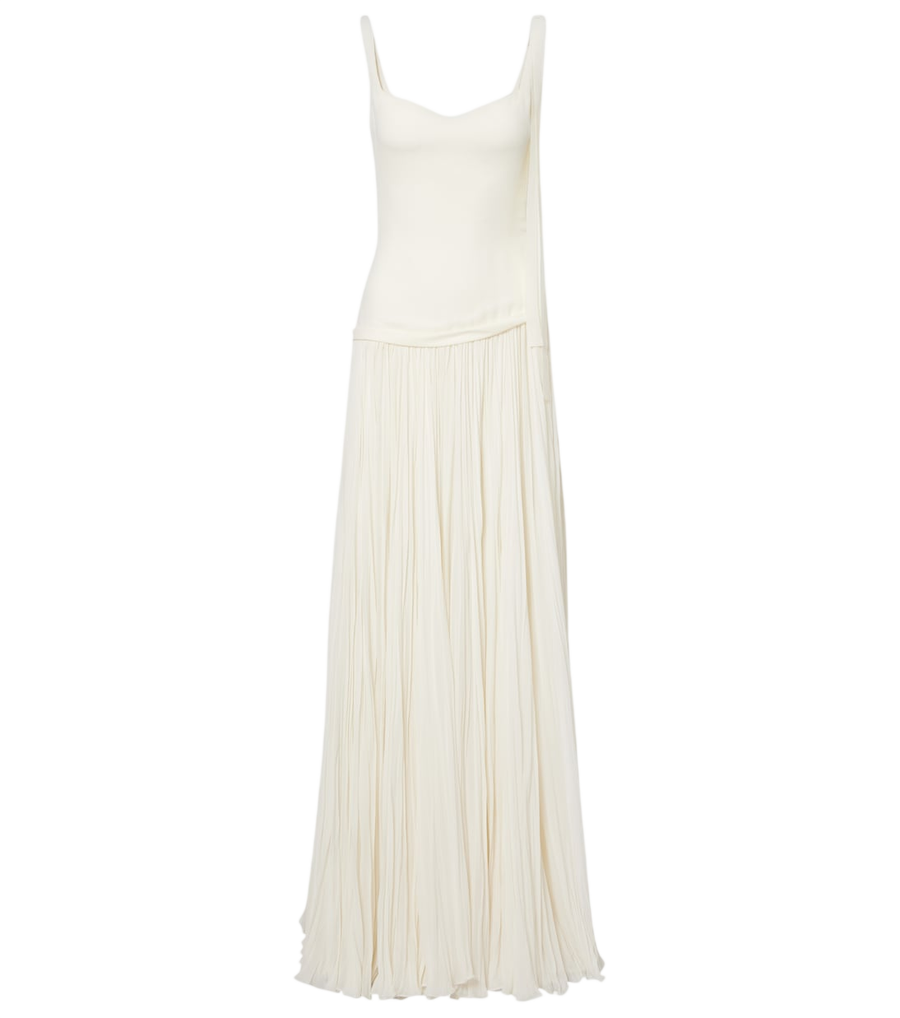 Marmar Halim Bridal Ana crêpe and chiffon gown