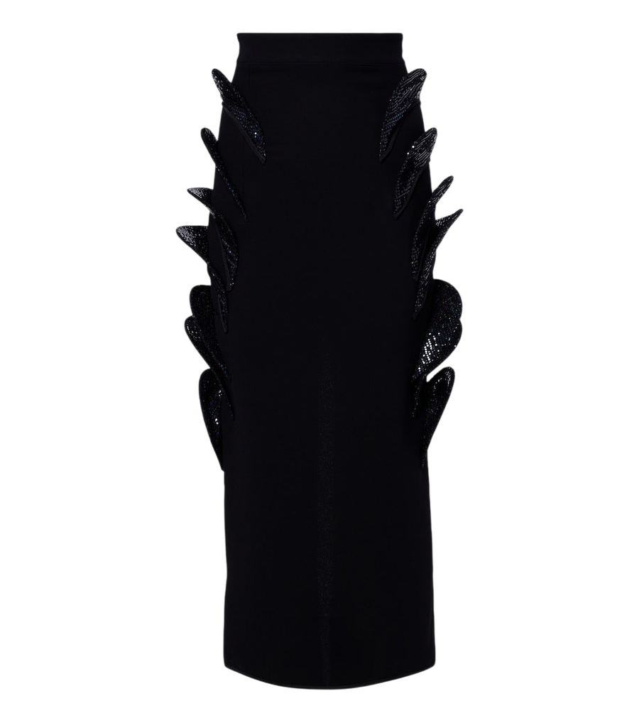 Maticevski Arching sequined embellished pencil skirt