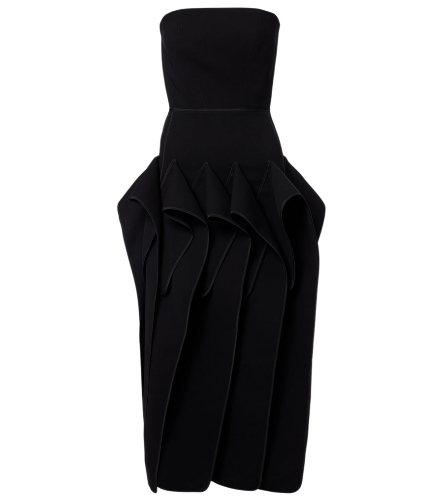Maticevski Breakout draped midi dress