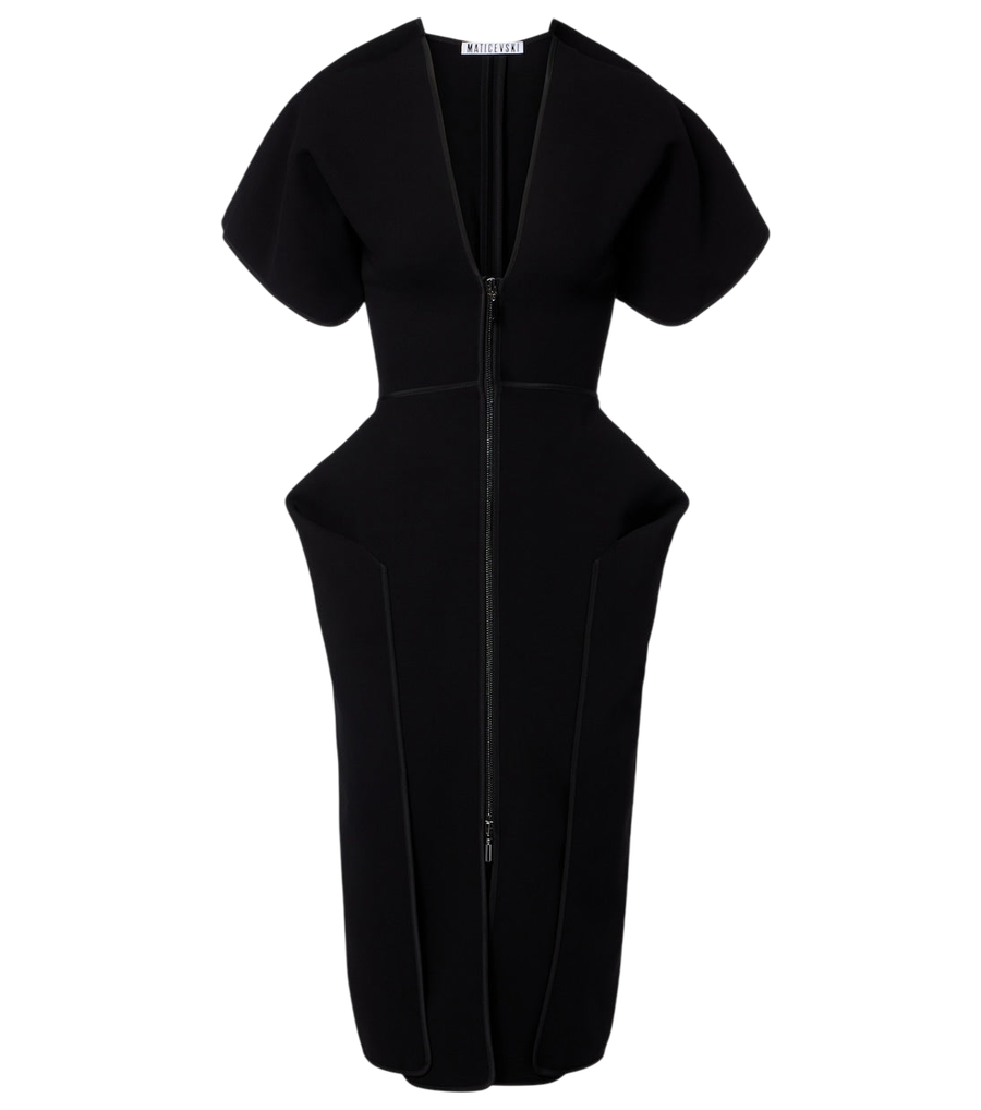 Maticevski Coco peplum midi dress