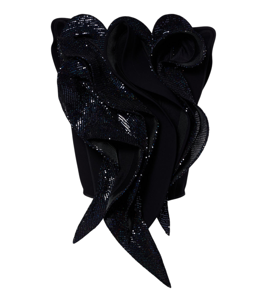 Top de lentejuelas Lavish de Maticevski
