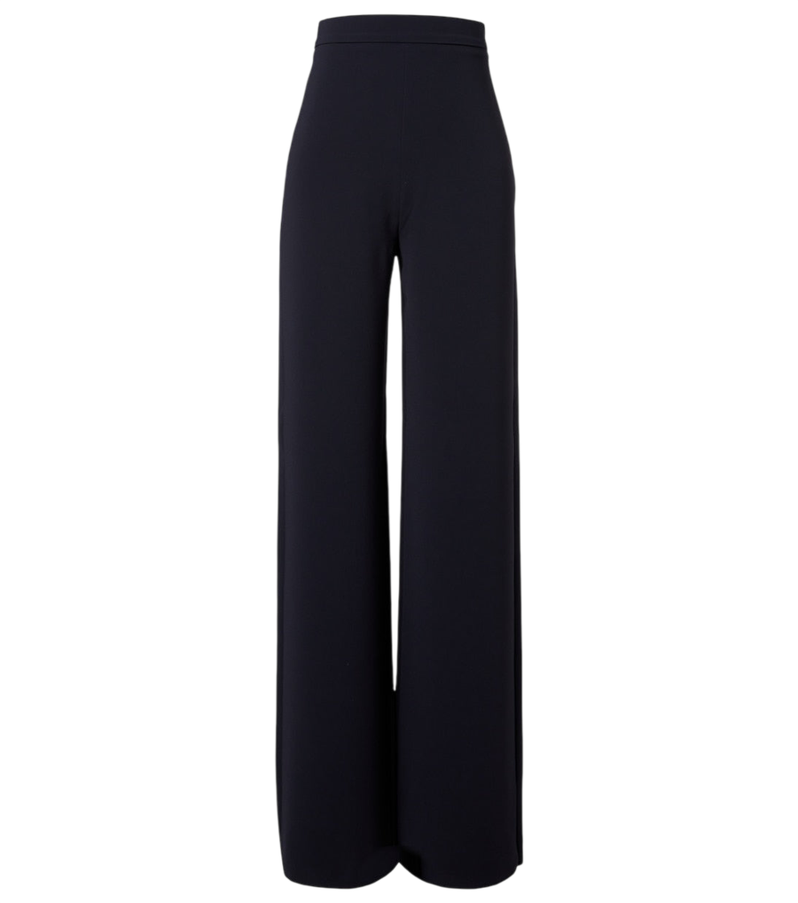 Max Mara Calça reta de cintura alta Alaggio