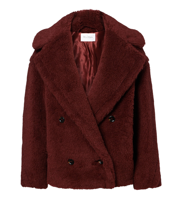 Max Mara Alpaca, wool, and silk jacket