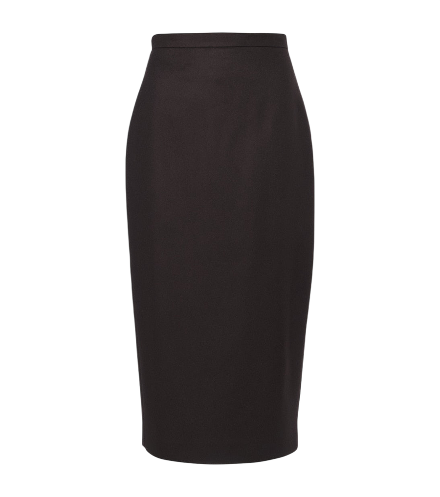 Jupe crayon en poil de chameau Max Mara