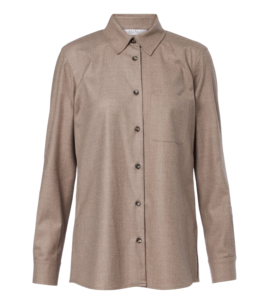 Camisa de mezcla de cachemir de Max Mara