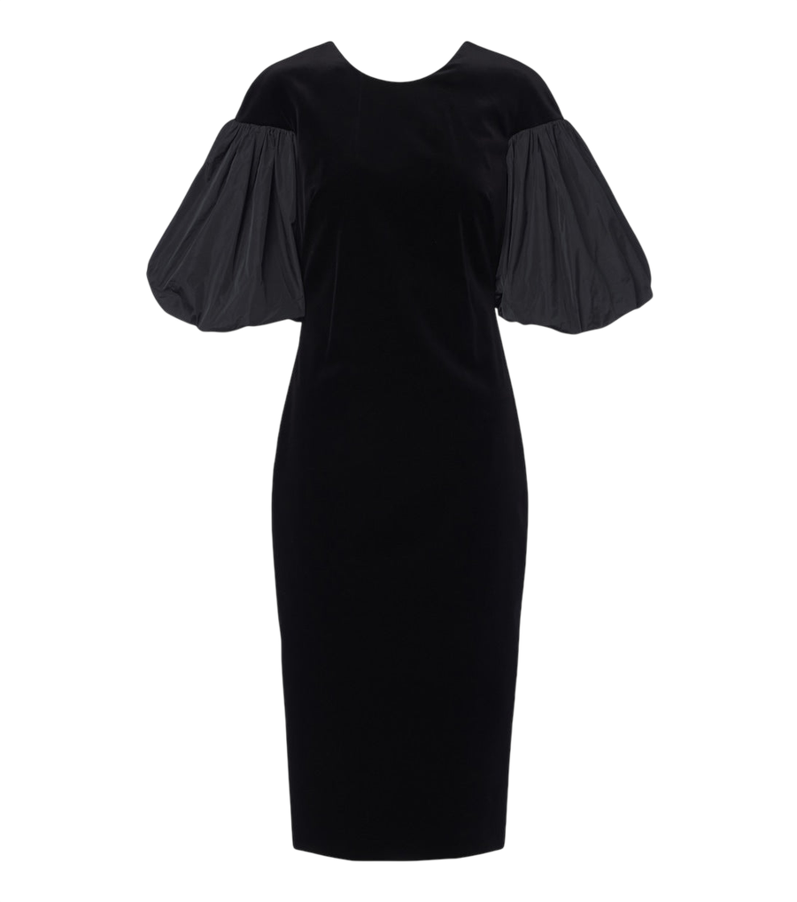 Max Mara Cotton velvet midi dress