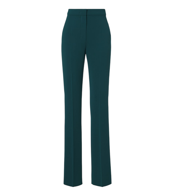Pantalones de corte recto en cady Max Mara Elegante
